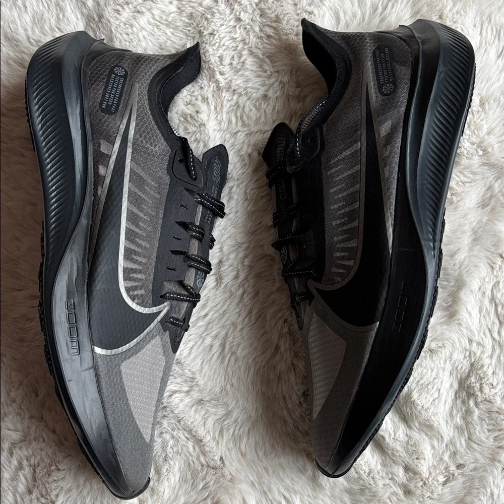 Nike‎ Zoom Gravity Black Anthracite size 13 mesh air running shoes